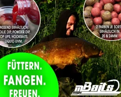 Magic Baits 4 Kg Premium Boilies mit Eimer Carp Baits with Bucket Futterboilies Karpfenboilies Feeder Boilie Boilieset Karpfenköder Carp Baits Angelköder Karpfenangeln Futtermittel