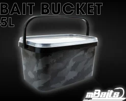 Magic Baits Angeleimer 5l Boilie Bait Bucket Eimer Futtereimer Karpfenangeln Zielfische