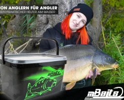 Magic Baits Angeleimer 5l Boilie Bait Bucket Eimer Futtereimer Karpfenangeln Zielfische