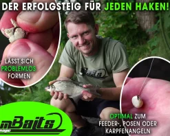 Magic Baits Angelteig Vanille Hook Paste sinkend Angelköder Karpfenteig  Futtermittel