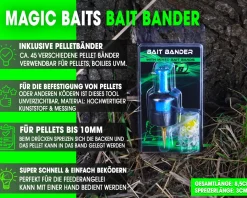 Magic Baits Bait Bander Pellet Zange Baitbands Spreizer Pelletband Feederfischen Zielfische