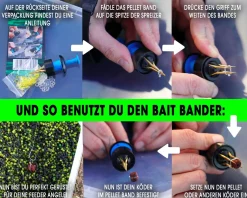 Magic Baits Bait Bander Pellet Zange Baitbands Spreizer Pelletband Feederfischen Zielfische
