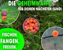 Magic Baits Bait Bundle Premium Two Tone Pop Ups All in One Köderset Pop Up Boilies Sparpack Carp Hookbaits floating Vorteilspack Boilies schwimmend  Futtermittel