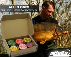 Magic Baits Bait Bundle Premium Two Tone Pop Ups All in One Köderset Pop Up Boilies Sparpack Carp Hookbaits floating Vorteilspack Boilies schwimmend  Futtermittel