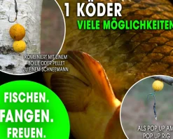 Magic Baits Bait Bundle Pop Ups All in One Köderset Pop Up Boilies Sparpack Carp Hookbaits floating Boilies Futtermittel