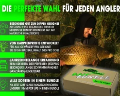 Magic Baits Bait Bundle Pop Ups All in One Köderset Pop Up Boilies Sparpack Carp Hookbaits floating Boilies Futtermittel