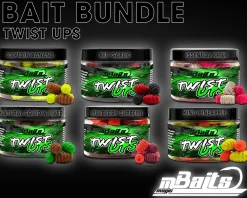 Magic Baits Bait Bundle Twist Ups All in One Köderset Pop Ups Boilies Vorteilspack Premium Range Pop Ups Sparbundle Hakenköder schwimmend Futtermittel