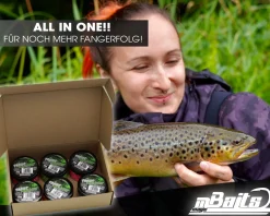 Magic Baits Bait Bundle Trout Marshmallow All in One Forellen Köderset Vorteilspack Troutbait Sparbundle Forellen Hakenköder schwimmend Forellenangeln Futtermittel