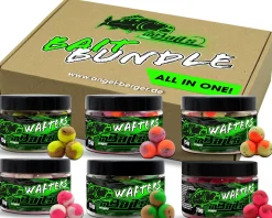 Magic Baits Bait Bundle Two Tone Wafters All in One Köderset Half Ups Boilies Sparpack Carp Hookbaits Vorteilspack Boilies schwerelos  Futtermittel