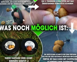 Magic Baits Bait Drill 6mm with Cork Sticks Köder Bohrer mit Kork Sticks Carp Tackle Tool Werkzeug Zielfische