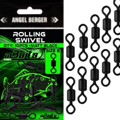 Magic Baits Bait Rolling Swivel Tönnchen Wirbel Carp Swivels Karpfenwirbel  Zielfische