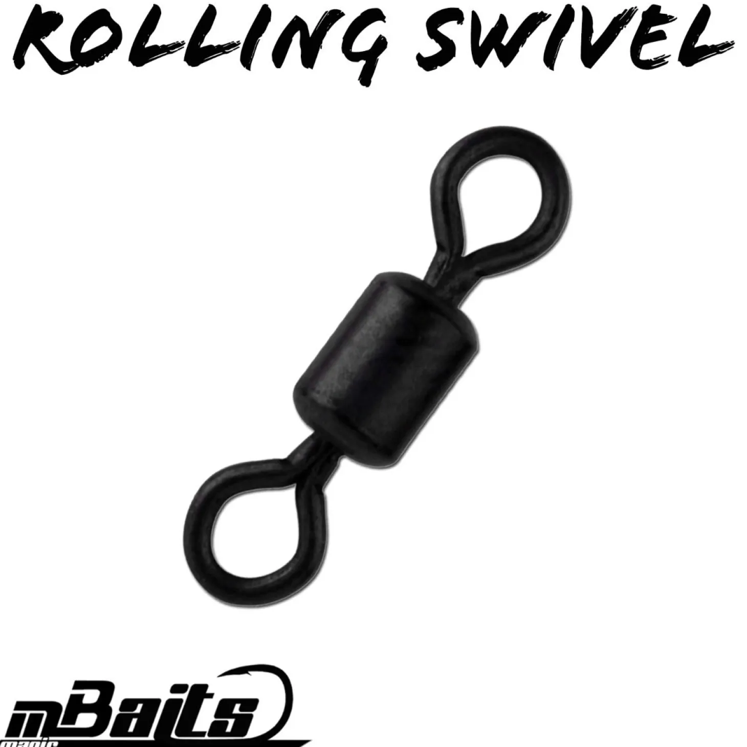 Magic Baits Bait Rolling Swivel Tönnchen Wirbel Carp Swivels Karpfenwirbel Zielfische