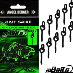 Magic Baits Bait Spike Bait Screw Boilie Schraube mit Ring Boiliebefestigung Carp Swivels  Zielfische