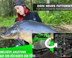 Magic Baits Big Fish Futterset mit Eimer Groundbait Liquid Pellets Futtermittel