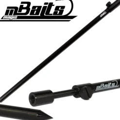 Magic Baits Black Bankstick 75-115cm verstellbar Karpfen Auflagen & Banksticks