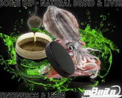 Magic Baits Boilie Dip Natural Squid & Liver Premium Range Dip Köderdip Aroma Bait Booster Futtermittel