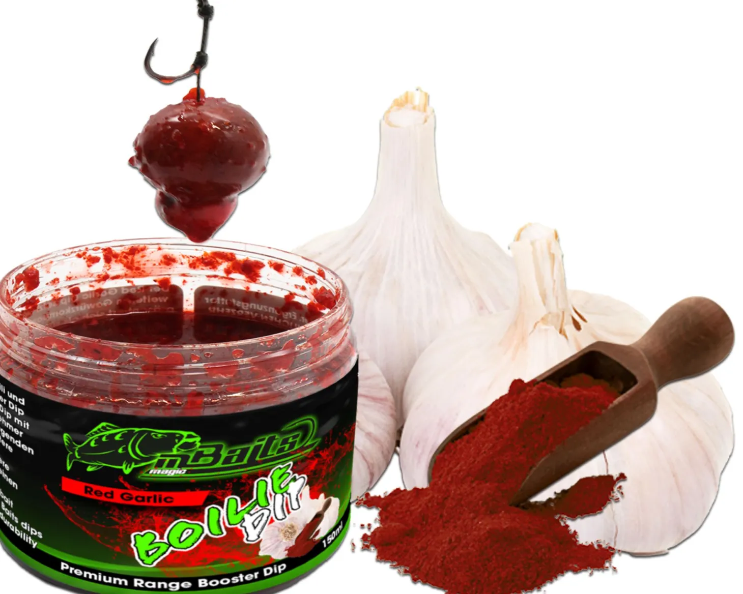 Magic Baits Boilie Dip Red Garlic Premium Range Dip Köderdip Aroma Bait Booster Futtermittel