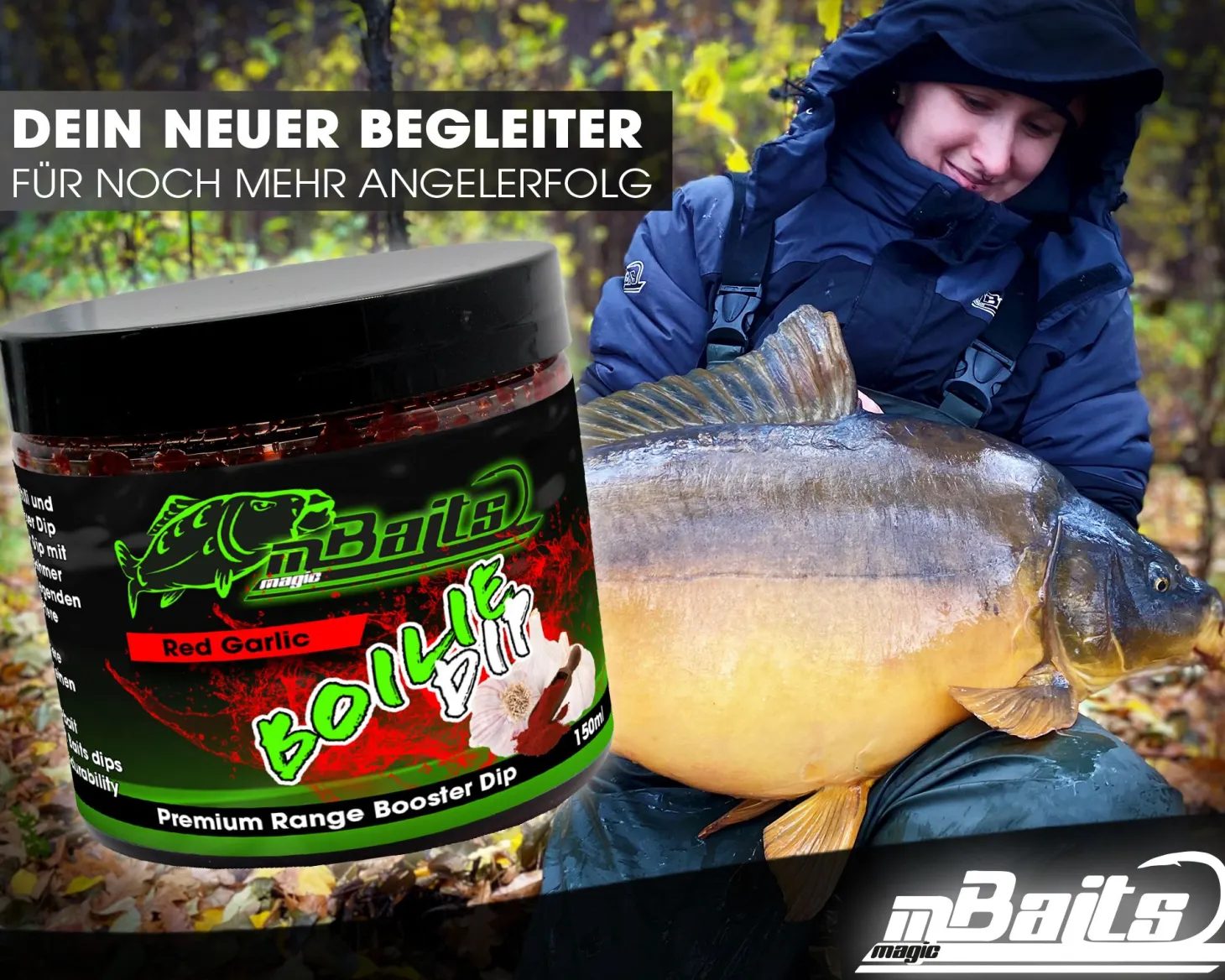 Magic Baits Boilie Dip Red Garlic Premium Range Dip Köderdip Aroma Bait Booster Futtermittel