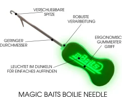 Magic Baits Boilie Needle Boilienadel Ködernadel Karpfen Zubehör