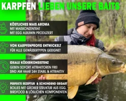 Magic Baits Boilies 1 Kg Magic Boilie Karpfenköder Carp Baits Futterboilie Feederboilies Angelköder Karpfen Angeln Futtermittel
