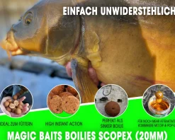 Magic Baits Boilies 1 Kg Magic Boilie Karpfenköder Carp Baits Futterboilie Feederboilies Angelköder Karpfen Angeln Futtermittel