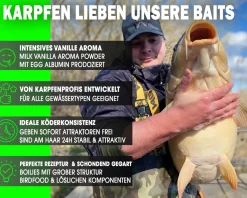 Magic Baits Boilies 1 Kg Magic Boilie Karpfenköder Carp Baits Futterboilie Feederboilies Angelköder Karpfen Angeln Futtermittel