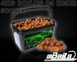 Magic Baits Boilies im Eimer 4 kg alle Sorten Futterboilies Karpfenboilies Boilieset Karpfenköder Futtermittel