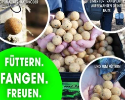 Magic Baits Boilies im Eimer 4 kg alle Sorten Futterboilies Karpfenboilies Boilieset Karpfenköder Futtermittel