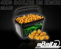 Magic Baits Boilies im Eimer 4 kg alle Sorten Futterboilies Karpfenboilies Boilieset Karpfenköder Futtermittel