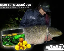 Magic Baits Captain Banana Two Tone Pop Ups 16mm Boilies Premium Range  Futtermittel