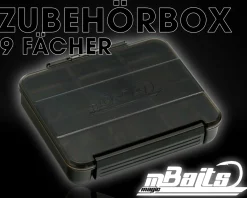 Magic Baits Carp Tackle Box 9 Fach Kleinteilebox Karpfen Kleinteil Tacklebox Nine Compartment Box Carptackle Safe Angelzubehör
