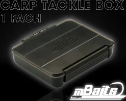 Magic Baits Carp Tackle Box 1 Fach Kleinteilebox Karpfen Kleinteil Tacklebox One Compartment Box Carptackle Safe Angelbox  Zielfische