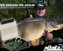 Magic Baits Carp Tackle Box 1 Fach Kleinteilebox Karpfen Kleinteil Tacklebox One Compartment Box Carptackle Safe Angelbox  Zielfische