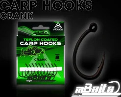 Magic Baits Crank Karpfenhaken Boiliehaken Carp Hooks Haken für Karpfenrigs Angelhaken für Karpfen Zielfische