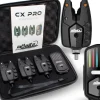 Magic Baits CX Pro Funk Bissanzeiger Set  3+1 Bite Indicator Komplettset Karpfenangeln Zielfische