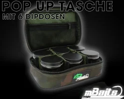 Magic Baits Dip und Pop Up Tasche Bait Bag Glug Bag Carptackle Karpfen Taschen