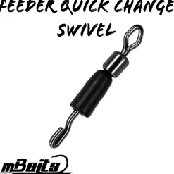 Magic Baits Feeder Quick Change Swivel Method Feeder Wirbel Angelwirbel Zielfische