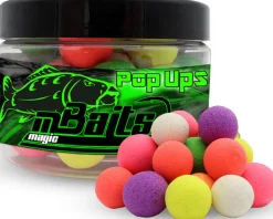Magic Baits Fluo Pop Ups Color Mix Boilies Carp Bait Karpfen Angeln Pop Up Futtermittel