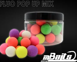 Magic Baits Fluo Pop Ups Color Mix Boilies Carp Bait Karpfen Angeln Pop Up Futtermittel