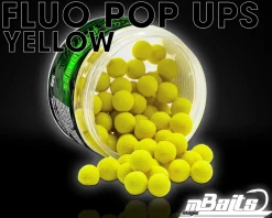 Magic Baits Fluo Pop Ups Yellow Natur Futtermittel