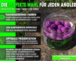 Magic Baits Fluo Pop Ups Purple Natur Futtermittel