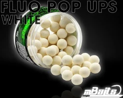 Magic Baits Fluo Pop Ups White Natur Futtermittel