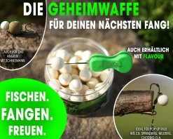 Magic Baits Fluo Pop Ups White Natur Futtermittel