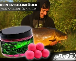 Magic Baits Fluo Pop Ups Pink Natur Futtermittel