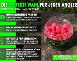 Magic Baits Fluo Pop Ups Pink Natur Futtermittel