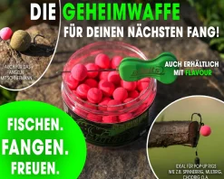 Magic Baits Fluo Pop Ups Pink Natur Futtermittel