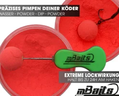 Magic Baits Fluo Powder Dip Premium Range Pulverdip Boilie Dip Köder Dip Aroma Bait  Futtermittel