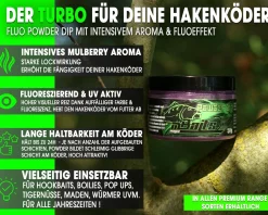 Magic Baits Fluo Powder Dip Premium Range Pulverdip Boilie Dip Köder Dip Aroma Bait  Futtermittel