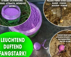 Magic Baits Fluo Powder Dip Premium Range Pulverdip Boilie Dip Köder Dip Aroma Bait  Futtermittel