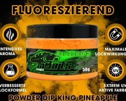Magic Baits Fluo Powder Dip Premium Range Pulverdip Boilie Dip Köder Dip Aroma Bait  Futtermittel